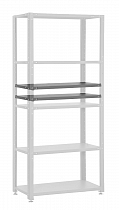 Additional shelves for standard and reinforced shelvings